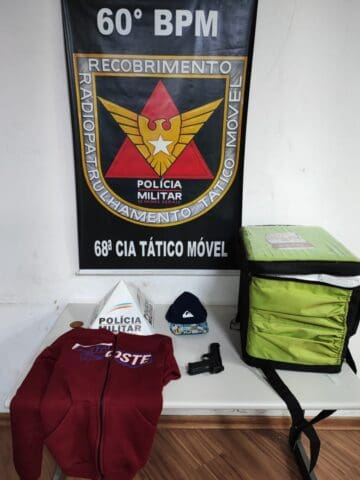 Polícia Militar prende foragido da justiça com veículo e materiais roubados