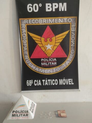 Nova Serrana: Homem com "mandado de prisão em aberto" é localizado pela PM com drogas