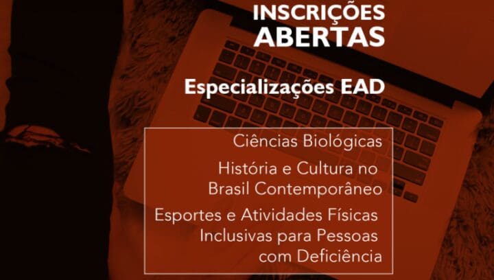 Inscrições abertas para o curso gratuito de especialização em Esportes e Atividades Físicas Inclusivas para Pessoas com Deficiência