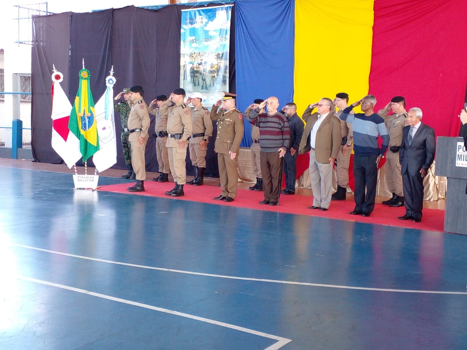 Sétima Região de Polícia Militar comemora os 247 anos da PMMG