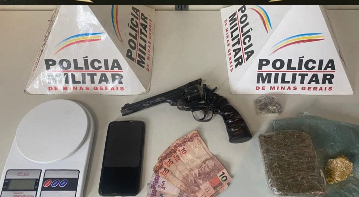 Operação Alferes: PM prende jovem com arma e drogas no Porto Velho