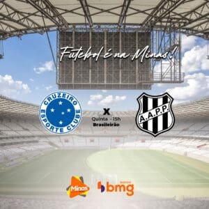 Raposa recebe a Macaca para atentar ampliar vantagem na lideran&ccedil;a. Cruzeiro x Ponte Preta. A Minas FM transmite.