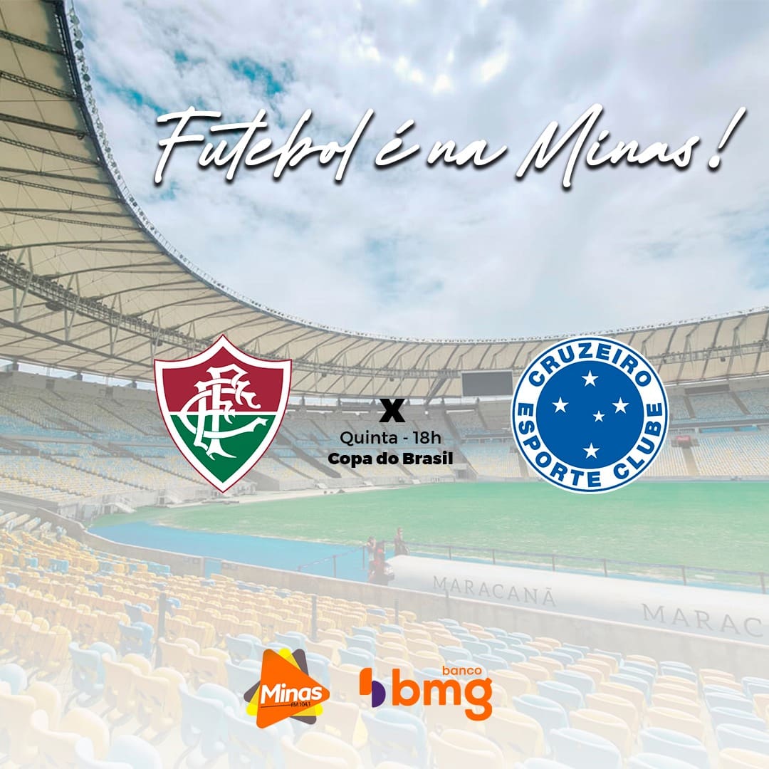 O momento esperado: Fábio x Raposa. Fluminense x Cruzeiro pela Copa do Brasil. A Minas FM transmite