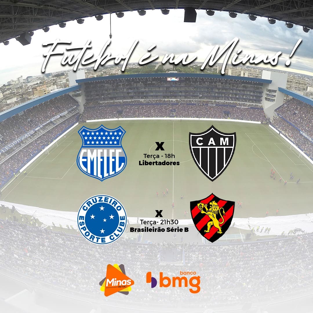 Para ampliar ainda mais a liderança. Cruzeiro x Sport. A Minas FM transmite