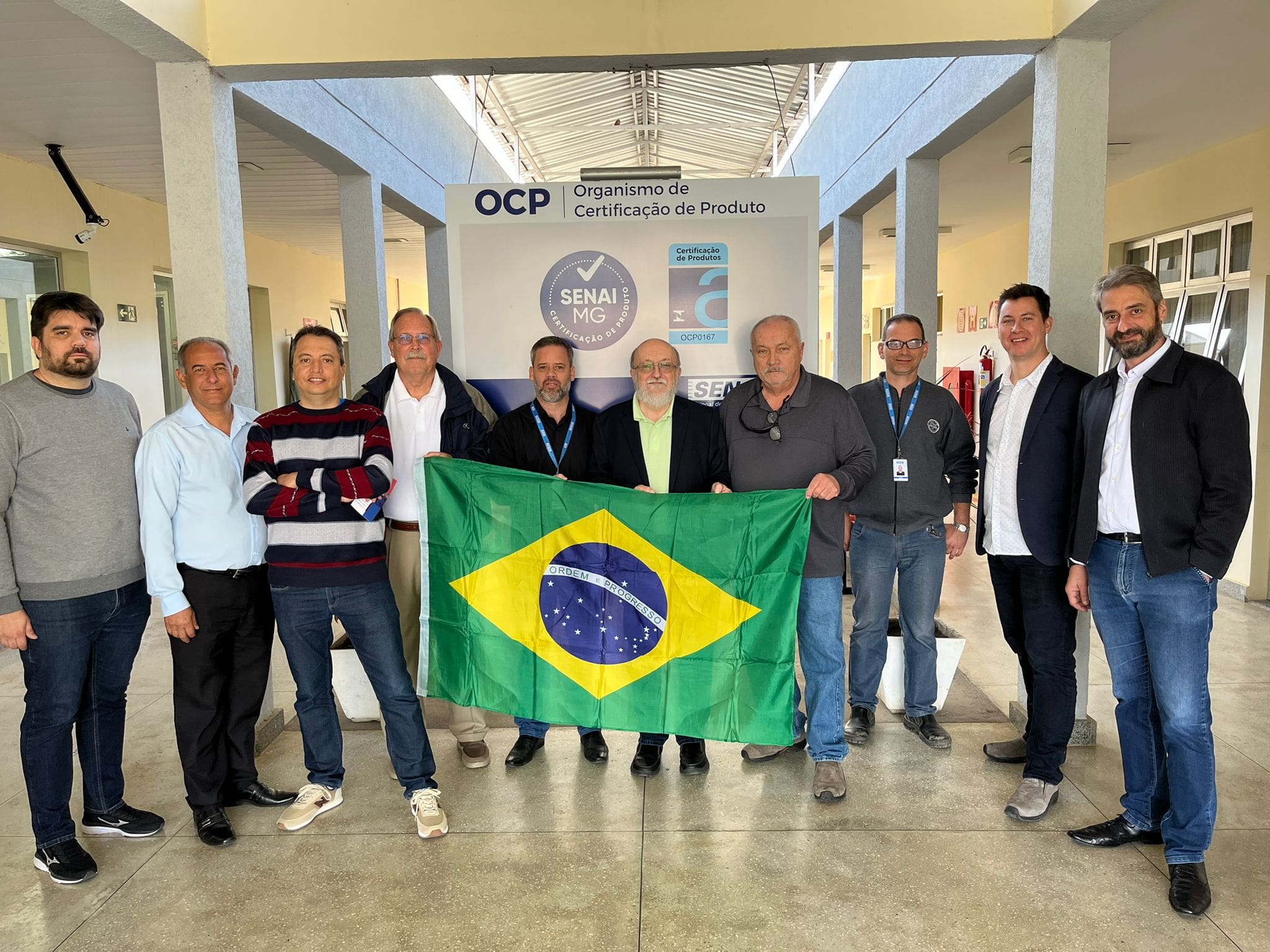 SENAI Santo Antônio do Monte recebe visita de organização internacional de certificação