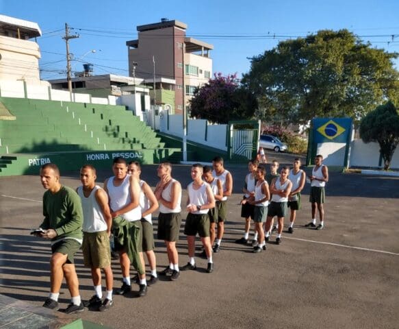 Semusa promove vacinação contra a influenza no Tiro de Guerra