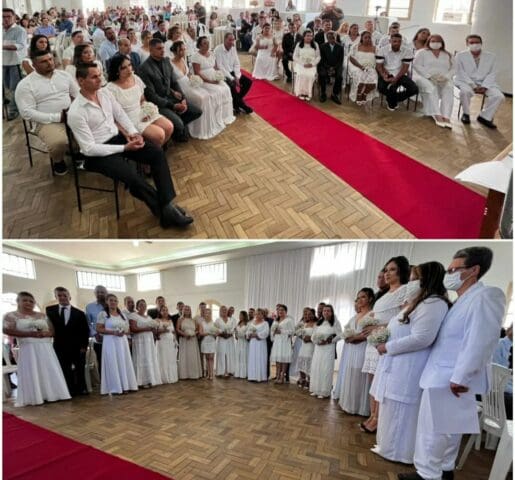 1º Casamento Comunitário foi realizado em Itapecerica; veja fotos