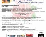 Reinado da comunidade de Amadeu Lacerda ser&aacute; realizado neste domingo (24/7)