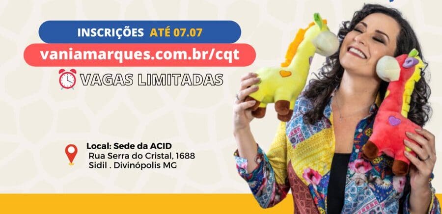 Workshop "Comunicação que Transforma", será realizado em Divinópolis, no dia 09 de Julho