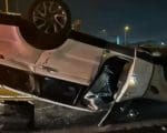 Paula Fernandes sofre acidente em estrada e carro capota: ‘Renasci’