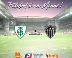 Campeonato Brasileiro: Am&eacute;rica 1 x 1 Atl&eacute;tico &ndash; Cl&aacute;ssico &eacute; na Minas FM