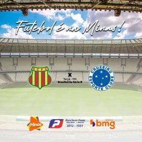 Avisa &agrave; s&eacute;rie A que estou voltando. Sampaio Corr&ecirc;a x Cruzeiro. A Minas FM transmite.