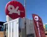 Vem conferir os locutores 94 se divertindo na roda gigante no Festival Conecta