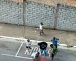Motociclista fica ferido em acidente no centro de Itaúna