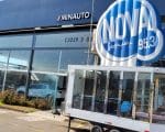 Est&uacute;dio M&oacute;vel da Radio Nova Sertaneja esta AO VIVO direto do anivers&aacute;rio de 45 anos da Minauto Fiat em Divin&oacute;polis.