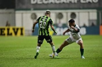 Ap&oacute;s vit&oacute;ria e sete jogos invicto, Am&eacute;rica pensa na Libertadores.