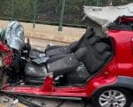 Um grave acidente envolvendo um caminh&atilde;o e um carro deixa duas mulheres feridas na MG-030, em Nova Lima