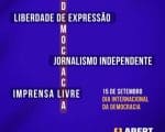 Dia Internacional da Democracia: ABERT destaca importância da liberdade de expressão e da imprensa livre