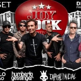 JOY ROCK Festival acontece nos dias 23 e 24 de Setembro; evento contará com estúdio e Palco Tributo 94 Live