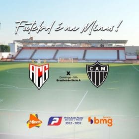 Galo precisa voltar a vencer para ter vaga na Libertadores. Atl&eacute;tico-GO x Atl&eacute;tico. A Minas FM transmite.