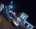 Colis&atilde;o entre carro e locomotiva &eacute; registrada em Ita&uacute;na