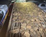 Homem &eacute; preso com mais de 30 toneladas de material de linha f&eacute;rrea furtado em Cl&aacute;udio