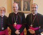 Dom Jos&eacute; Carlos se encontra com o Papa Francisco