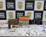 Opera&ccedil;&atilde;o Prisioneiro de Azkaban prende homem com maconha, haxixe, coca&iacute;na e LSD em Ita&uacute;na