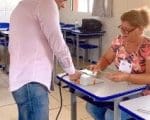 Votação do candidato a deputado estadual Delano Santiago neste domingo (2)