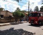 Bombeiros controlam incêndio em casa provocado por curto-circuito em Ermida