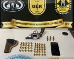Homem é preso por disparo de arma de fogo em via pública em Divinópolis; 50 munições são apreendidas