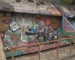 Pinturas de artistas locais s&atilde;o apagadas durante reforma no Poliesportivo