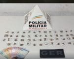 Nova Serrana: Jovem &eacute; preso e menor &eacute; apreendido com drogas