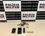 Pol&iacute;cia Militar apreende arma usada em roubo