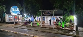 Est&uacute;dio M&oacute;vel Nova Sertaneja est&aacute; AO VIVO direto da inaugura&ccedil;&atilde;o do Praiou Bar na rua Pitangui