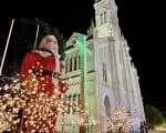 Luz inicia as comemorações do centenário do município com iluminação especial de Natal