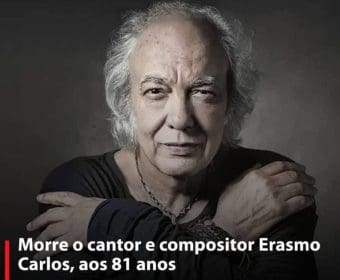 Morre cantor e compositor Erasmo Carlos, aos 81 anos