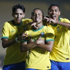 Sele&ccedil;&atilde;o SUB-17 Goleia o Chile por 5X0 , EM S&Atilde;O LU&Iacute;S