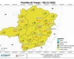 Massa de ar fria estar&aacute; enfraquecendo e as temperaturas voltam a subir