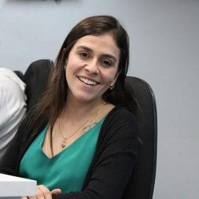 Lohanna participa de curso no Insper