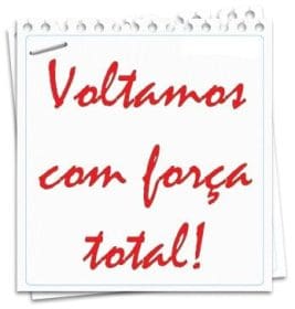 Voltamos a escrever…. o silêncio foi obrigatório.