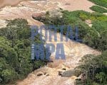 Confira imagens aéreas exclusivas do rio Itapecerica e rio Pará após chuvas