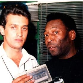 Pelé concedeu entrevista exclusiva à Rádio Minas FM, em 1993; relembre