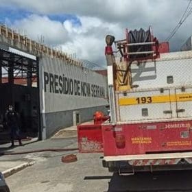 Detentos atearam fogo em colchões em Nova Serrana; situação é controlada