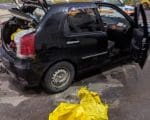 Dupla &eacute; presa ap&oacute;s furtar material de linha f&eacute;rrea, ve&iacute;culo com placa adulterada &eacute; apreendido