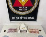 Nova Serrana: PM prende trio e apreende mais de 140 pedras de crack