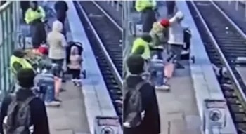 Sem-teto empurra menina de três anos do trilho do trem nos EUA; vídeo