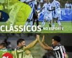 Hoje teve a estreia do quadro &ldquo;Cl&aacute;ssicos no Esporte&rdquo; na 94 Live, confira