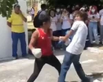 Vídeo de luta de boxe em escola de Pernambuco viraliza no Twitter. Veja