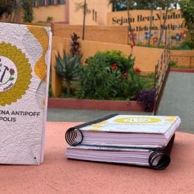 Oficina de sustentabilidade do IHA produz agenda com capa reciclável